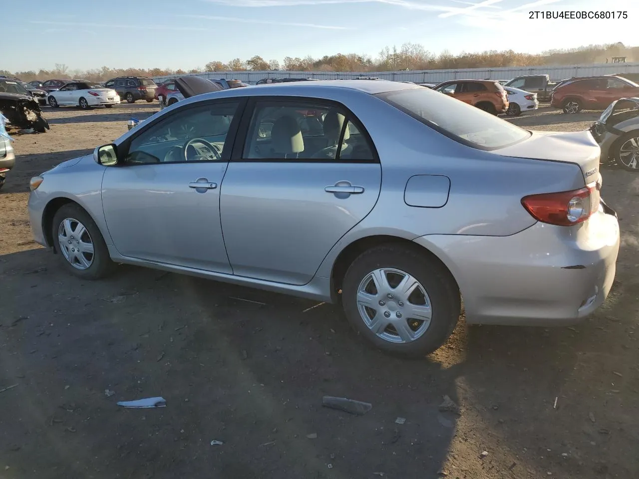 2011 Toyota Corolla Base VIN: 2T1BU4EE0BC680175 Lot: 80457944