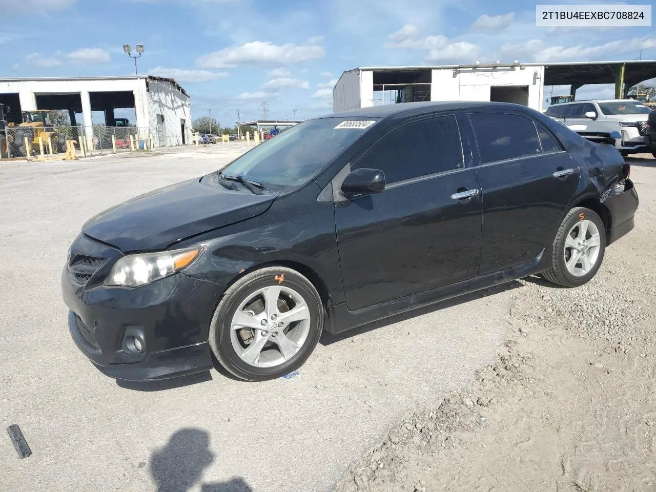 2011 Toyota Corolla Base VIN: 2T1BU4EEXBC708824 Lot: 80683534