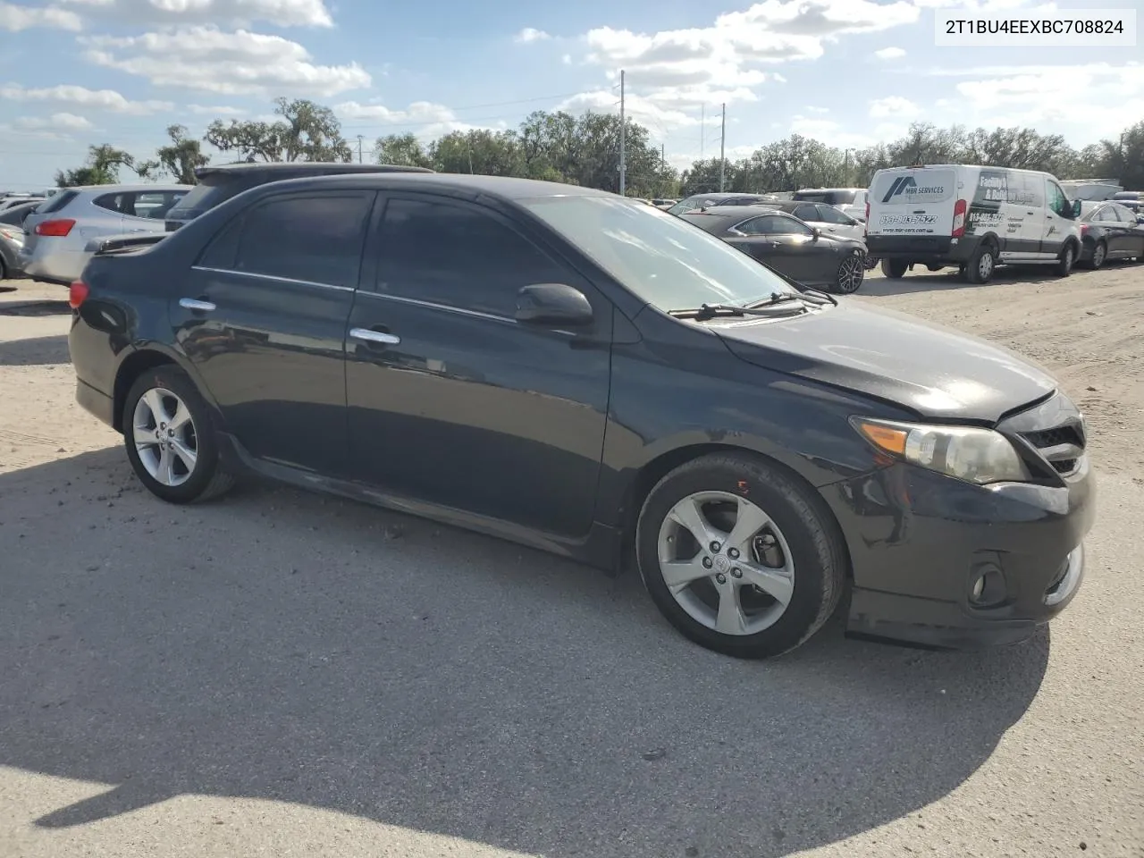 2011 Toyota Corolla Base VIN: 2T1BU4EEXBC708824 Lot: 80683534