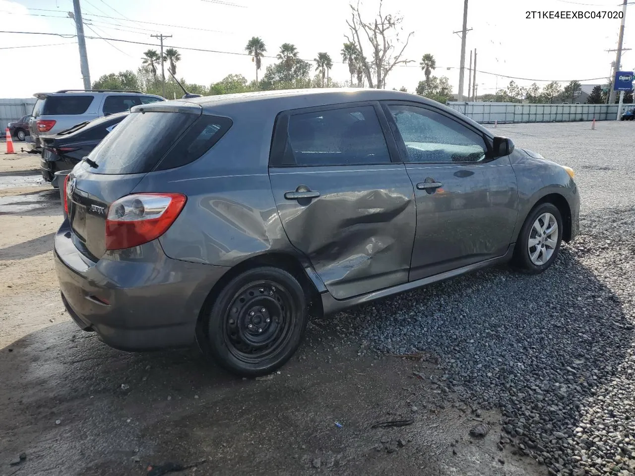 2011 Toyota Corolla Matrix S VIN: 2T1KE4EEXBC047020 Lot: 80862704