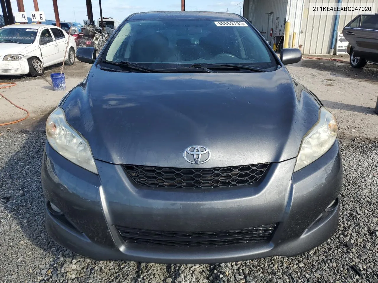 2011 Toyota Corolla Matrix S VIN: 2T1KE4EEXBC047020 Lot: 80862704