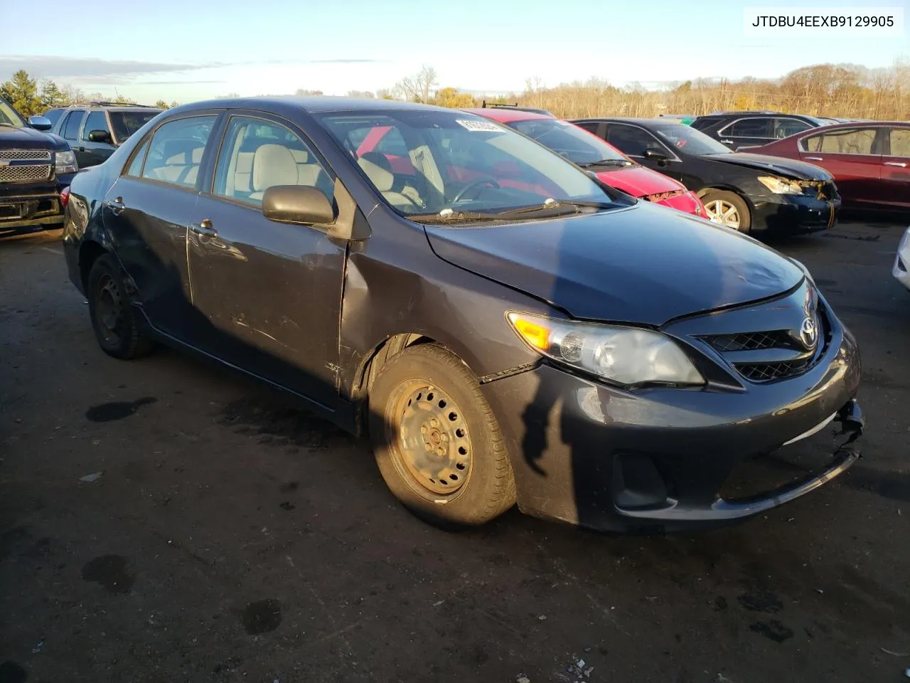 2011 Toyota Corolla Base VIN: JTDBU4EEXB9129905 Lot: 81672624