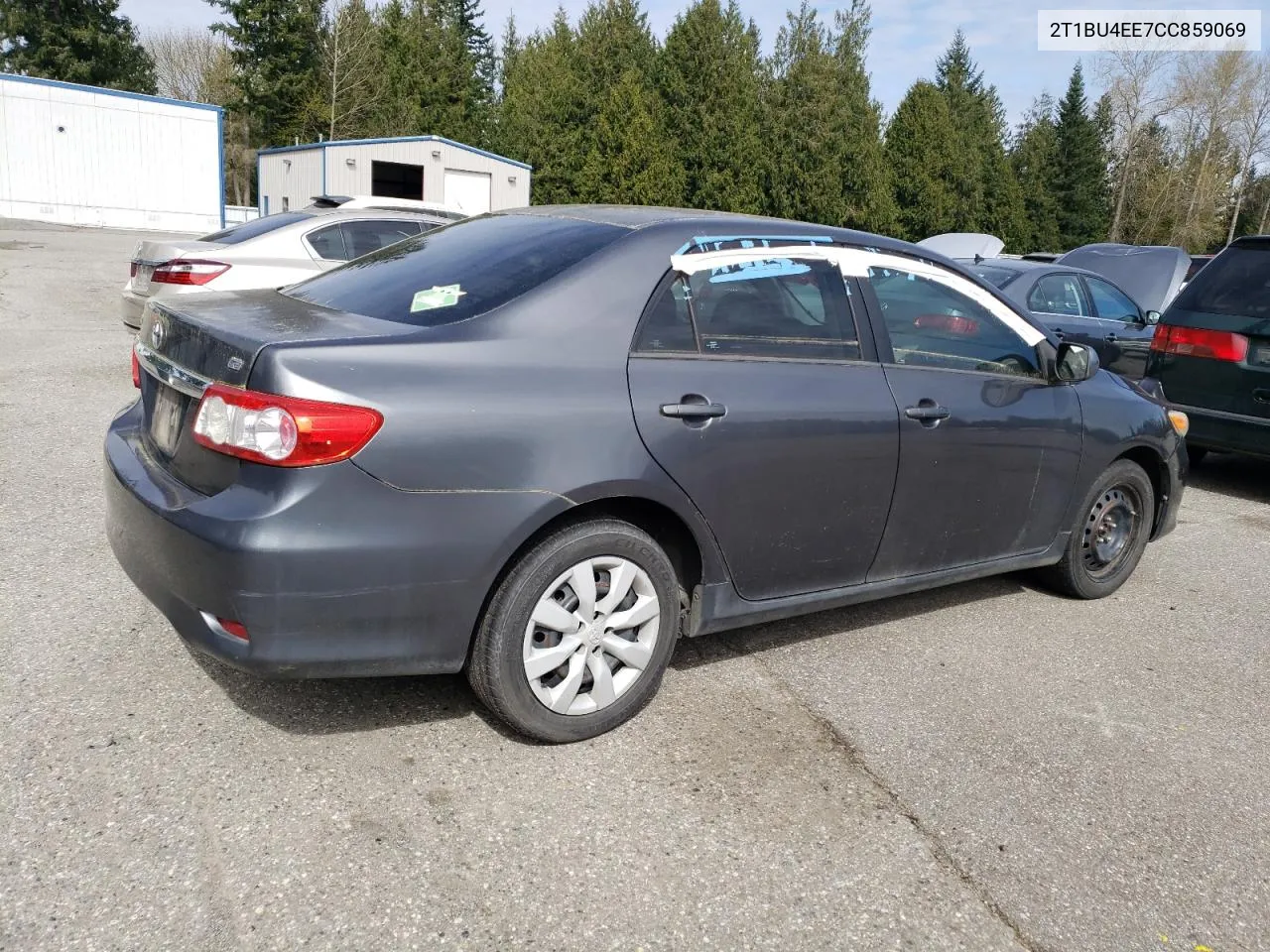 2012 Toyota Corolla Base VIN: 2T1BU4EE7CC859069 Lot: 48903324