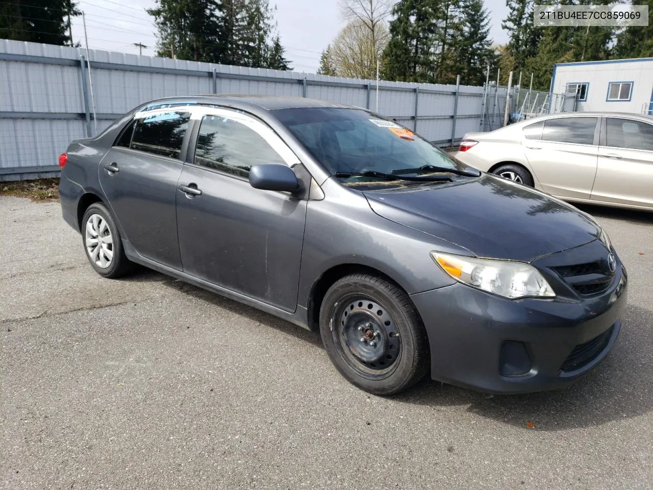 2012 Toyota Corolla Base VIN: 2T1BU4EE7CC859069 Lot: 48903324