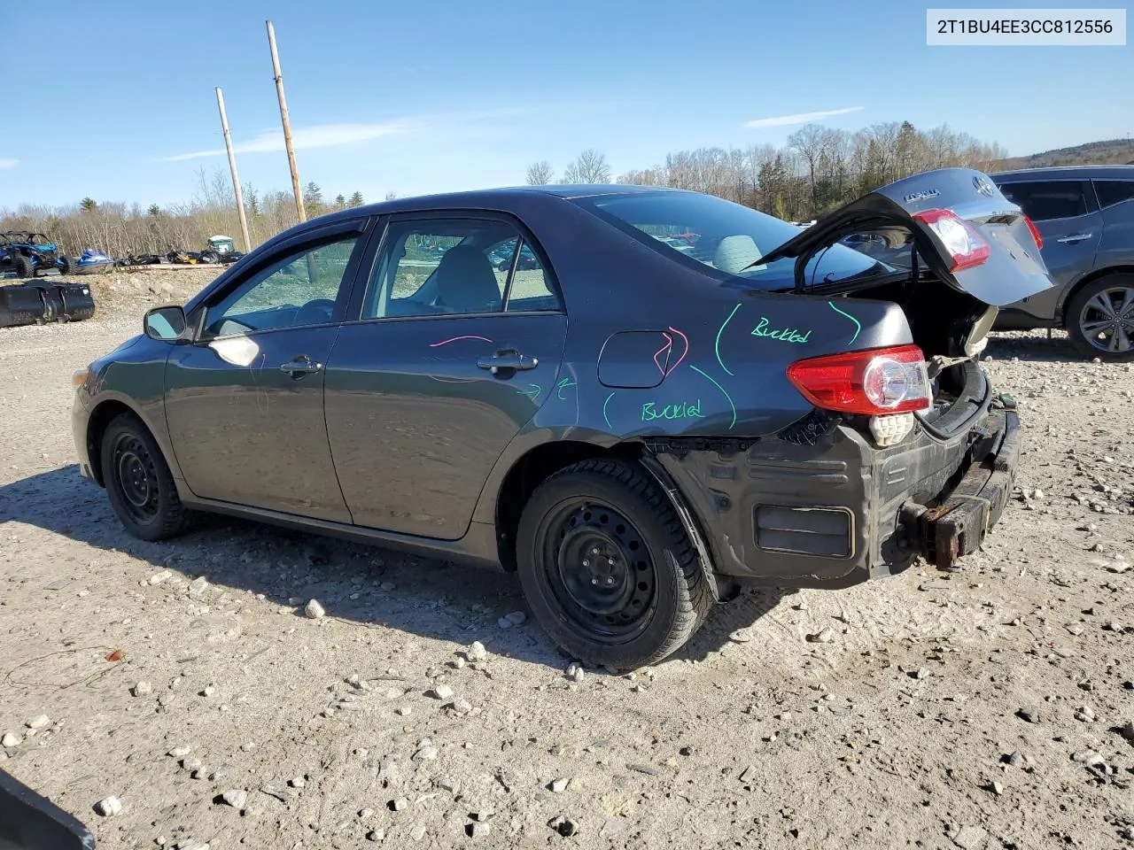 2T1BU4EE3CC812556 2012 Toyota Corolla Base