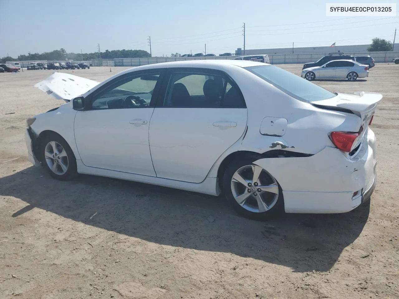 2012 Toyota Corolla Base VIN: 5YFBU4EE0CP013205 Lot: 53643544