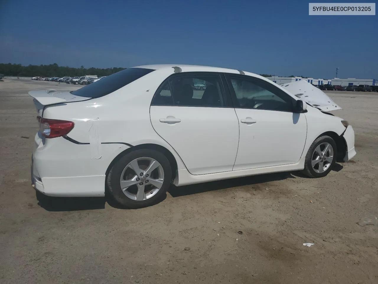 2012 Toyota Corolla Base VIN: 5YFBU4EE0CP013205 Lot: 53643544