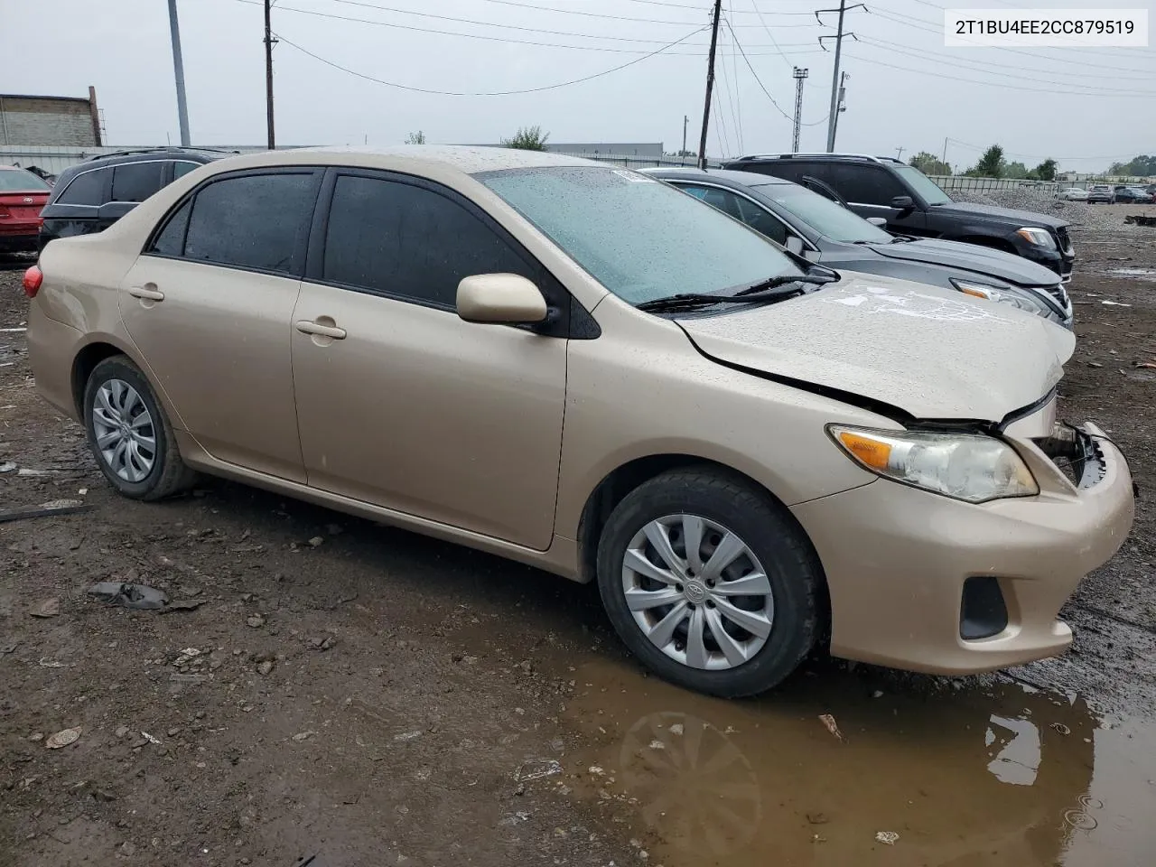 2012 Toyota Corolla Base VIN: 2T1BU4EE2CC879519 Lot: 60619944