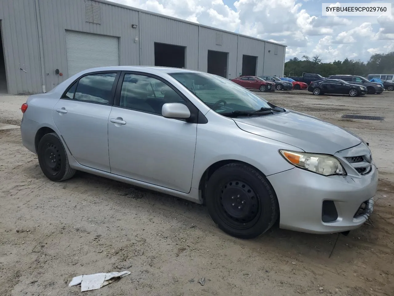 5YFBU4EE9CP029760 2012 Toyota Corolla Base