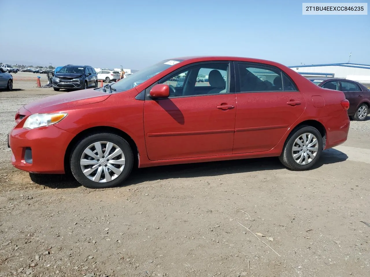 2T1BU4EEXCC846235 2012 Toyota Corolla Base