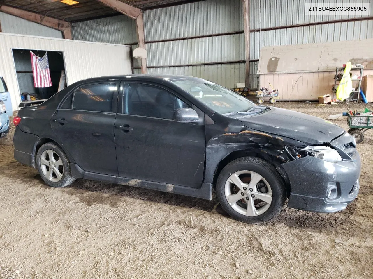 2012 Toyota Corolla Base VIN: 2T1BU4EEXCC866906 Lot: 65051104