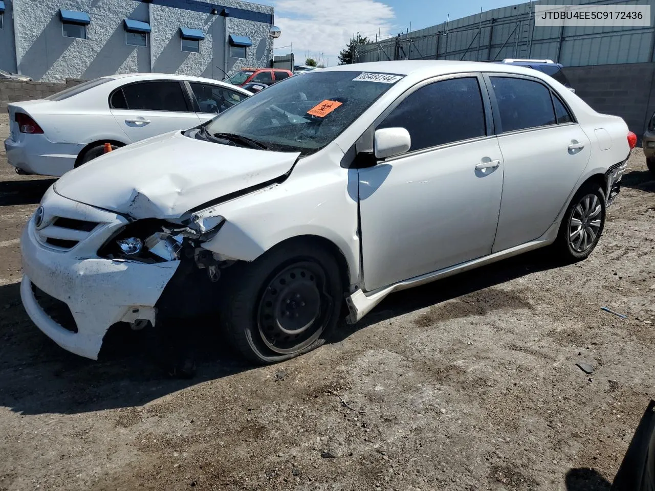 2012 Toyota Corolla Base VIN: JTDBU4EE5C9172436 Lot: 65484144