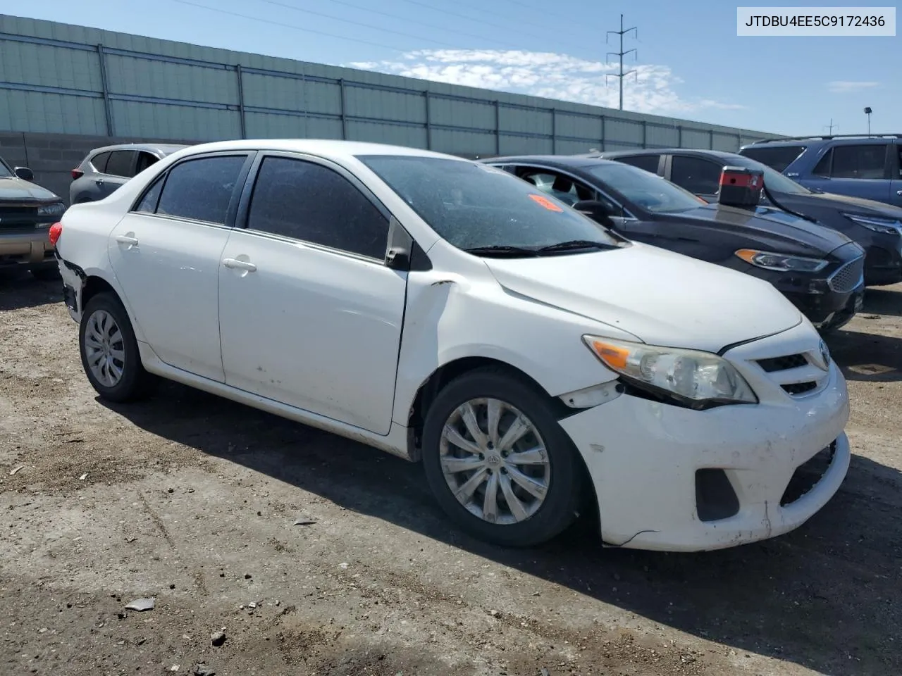 JTDBU4EE5C9172436 2012 Toyota Corolla Base