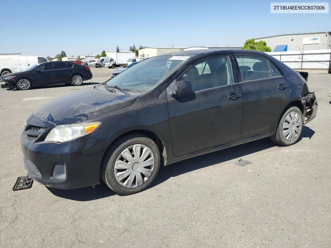 2012 Toyota Corolla Base VIN: 2T1BU4EE9CC807006 Lot: 67573314