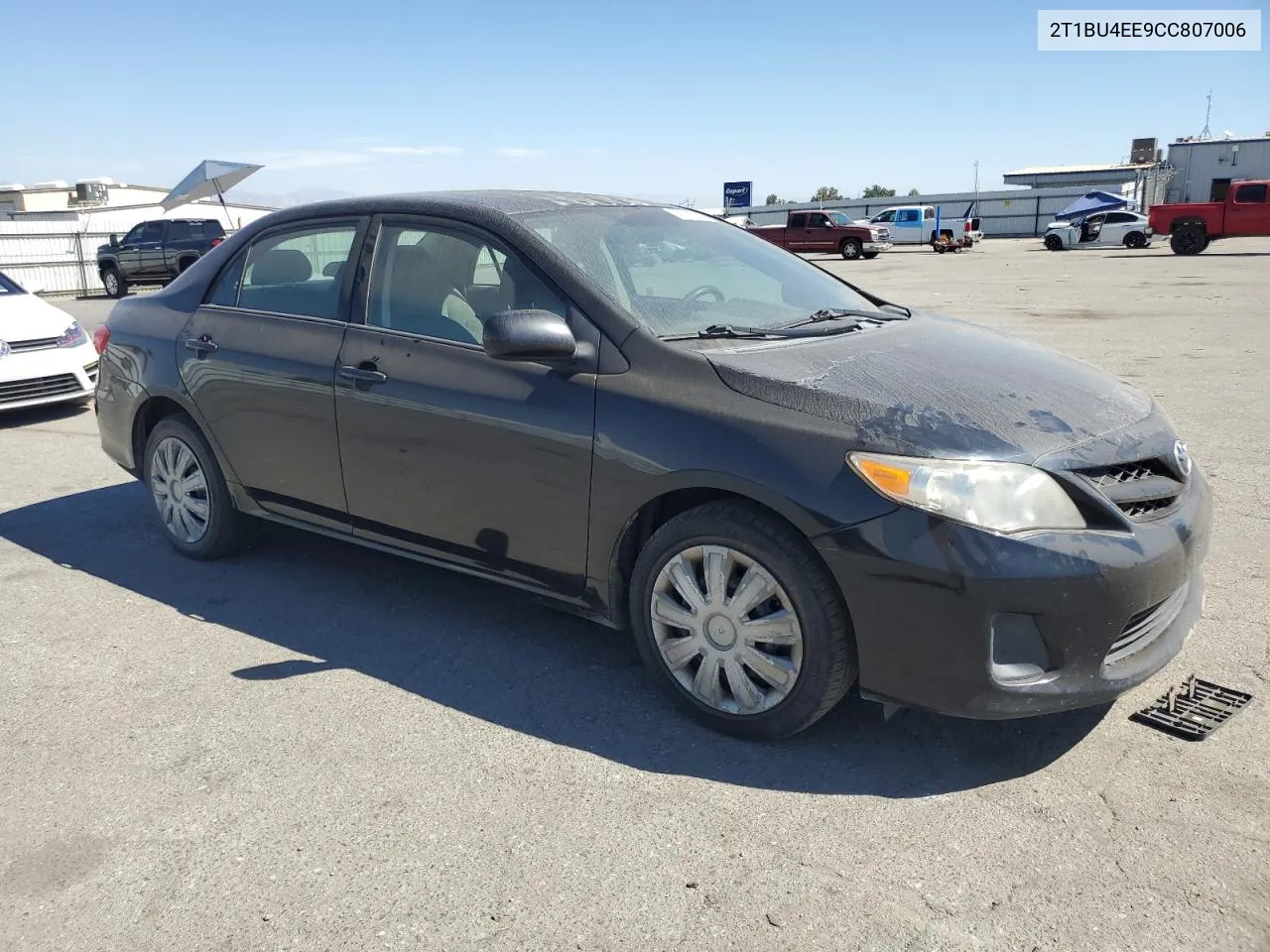 2012 Toyota Corolla Base VIN: 2T1BU4EE9CC807006 Lot: 67573314