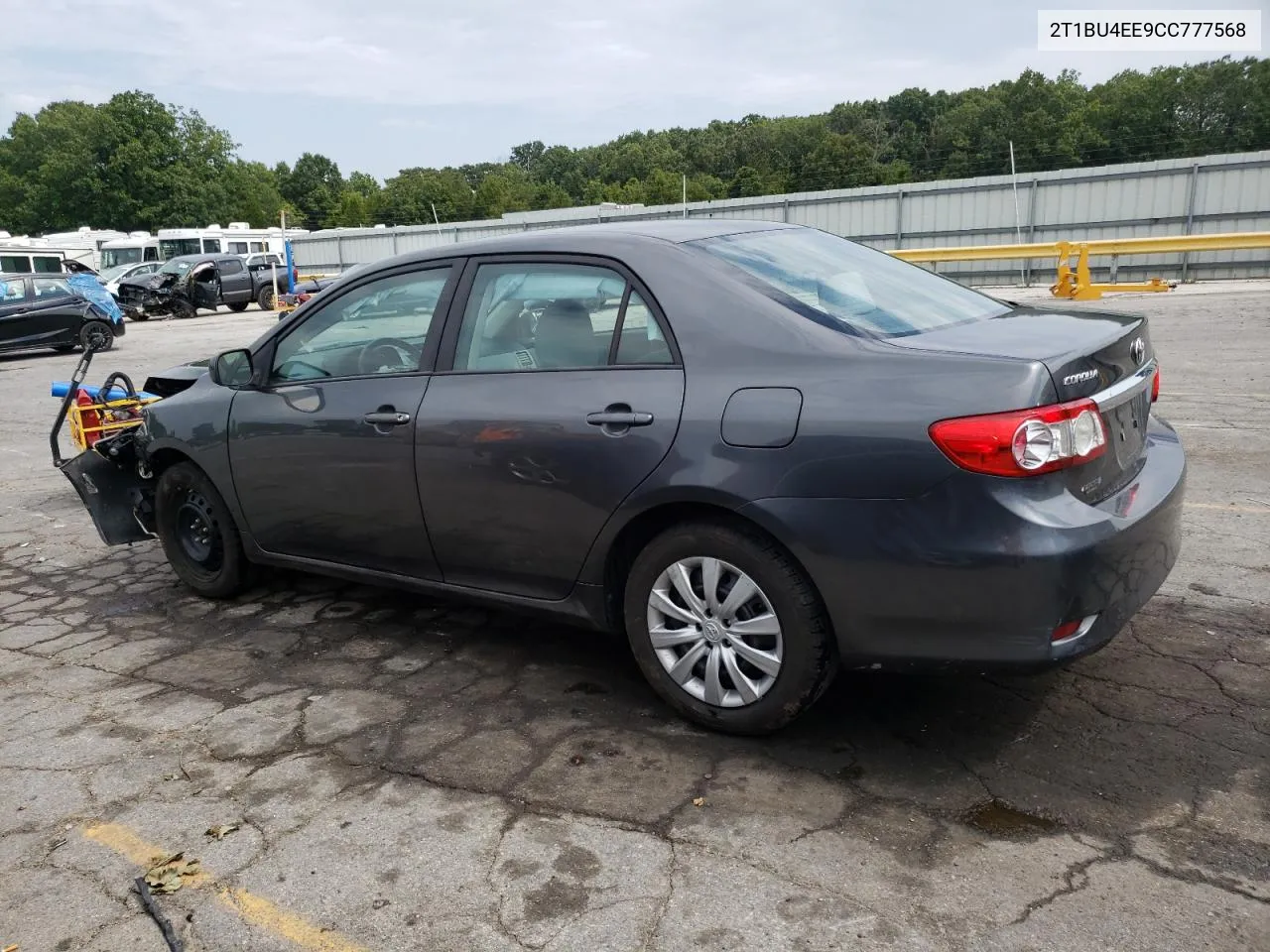 2012 Toyota Corolla Base VIN: 2T1BU4EE9CC777568 Lot: 68320754