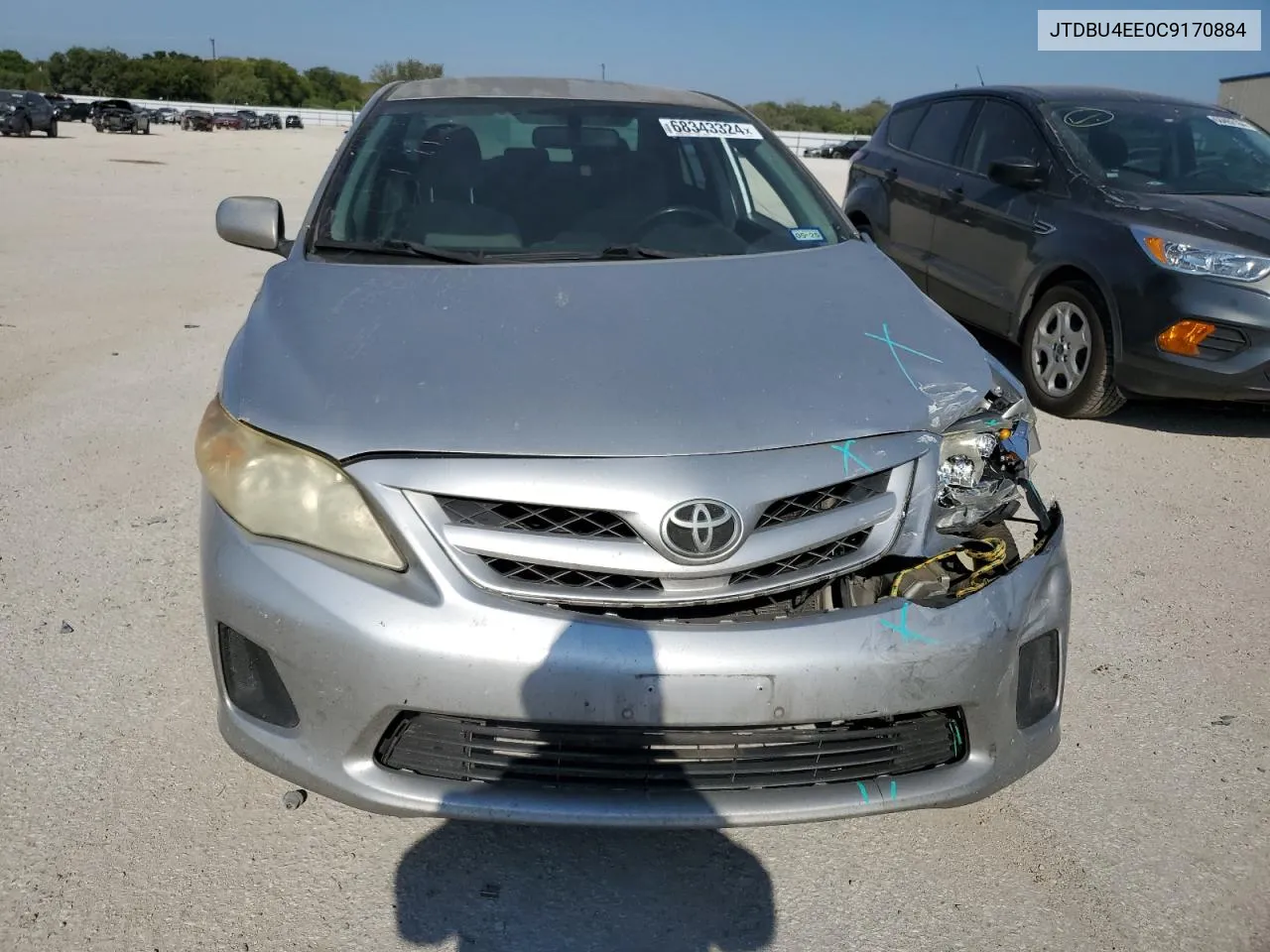 JTDBU4EE0C9170884 2012 Toyota Corolla Base