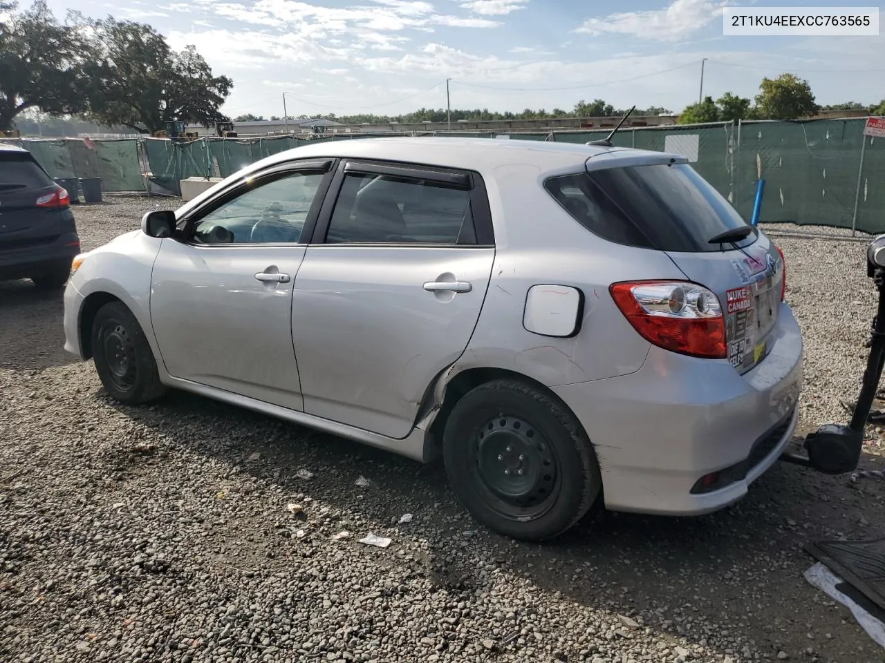 2012 Toyota Corolla Matrix VIN: 2T1KU4EEXCC763565 Lot: 68423124