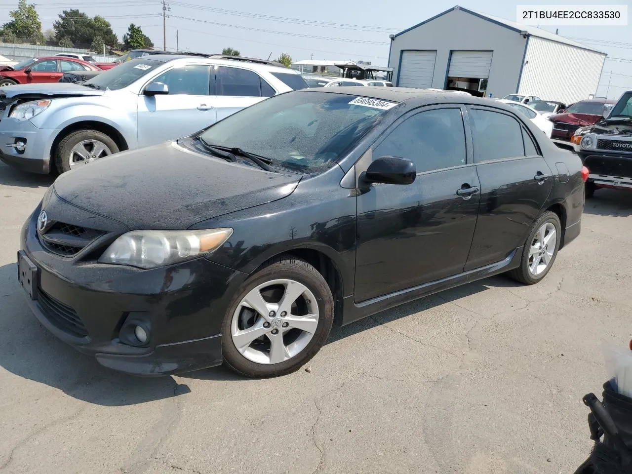 2012 Toyota Corolla Base VIN: 2T1BU4EE2CC833530 Lot: 69095304