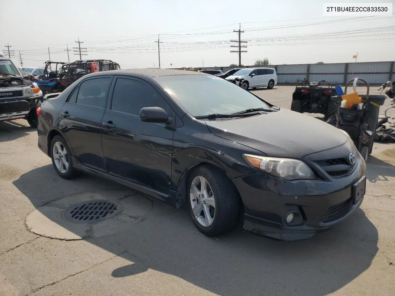 2012 Toyota Corolla Base VIN: 2T1BU4EE2CC833530 Lot: 69095304