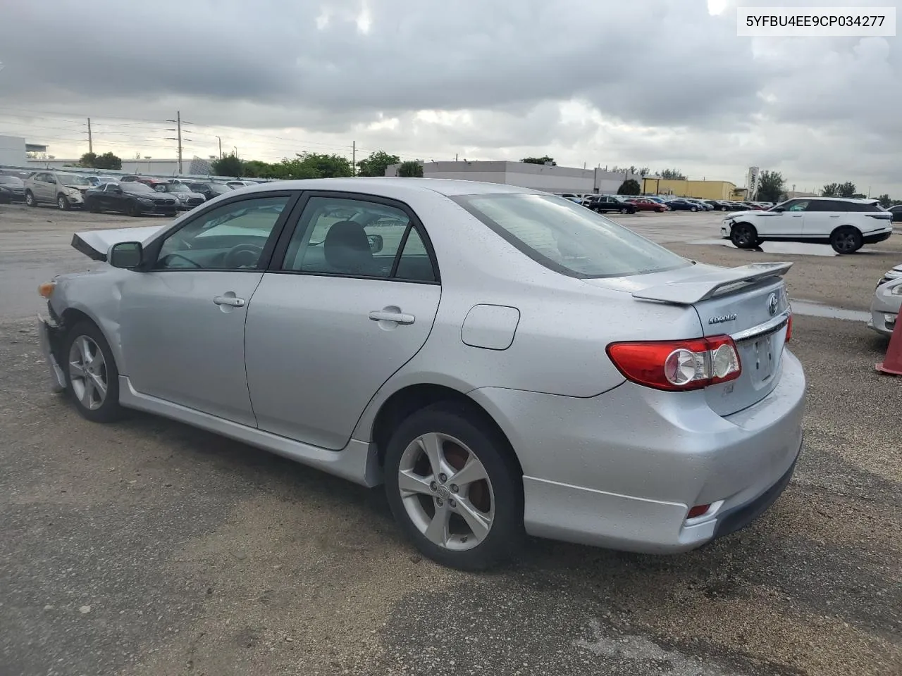 2012 Toyota Corolla Base VIN: 5YFBU4EE9CP034277 Lot: 69380404