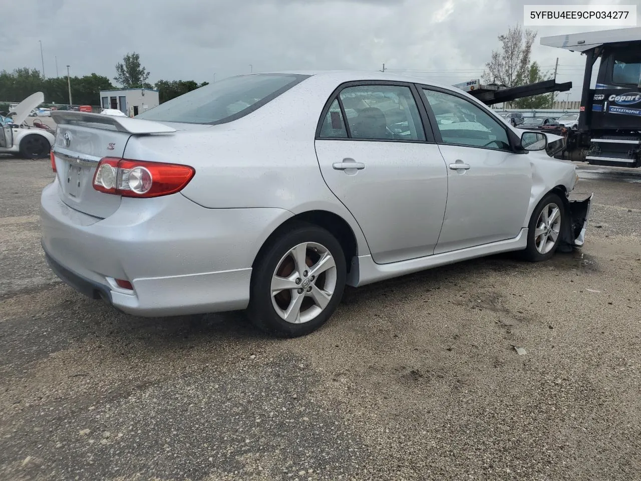 2012 Toyota Corolla Base VIN: 5YFBU4EE9CP034277 Lot: 69380404