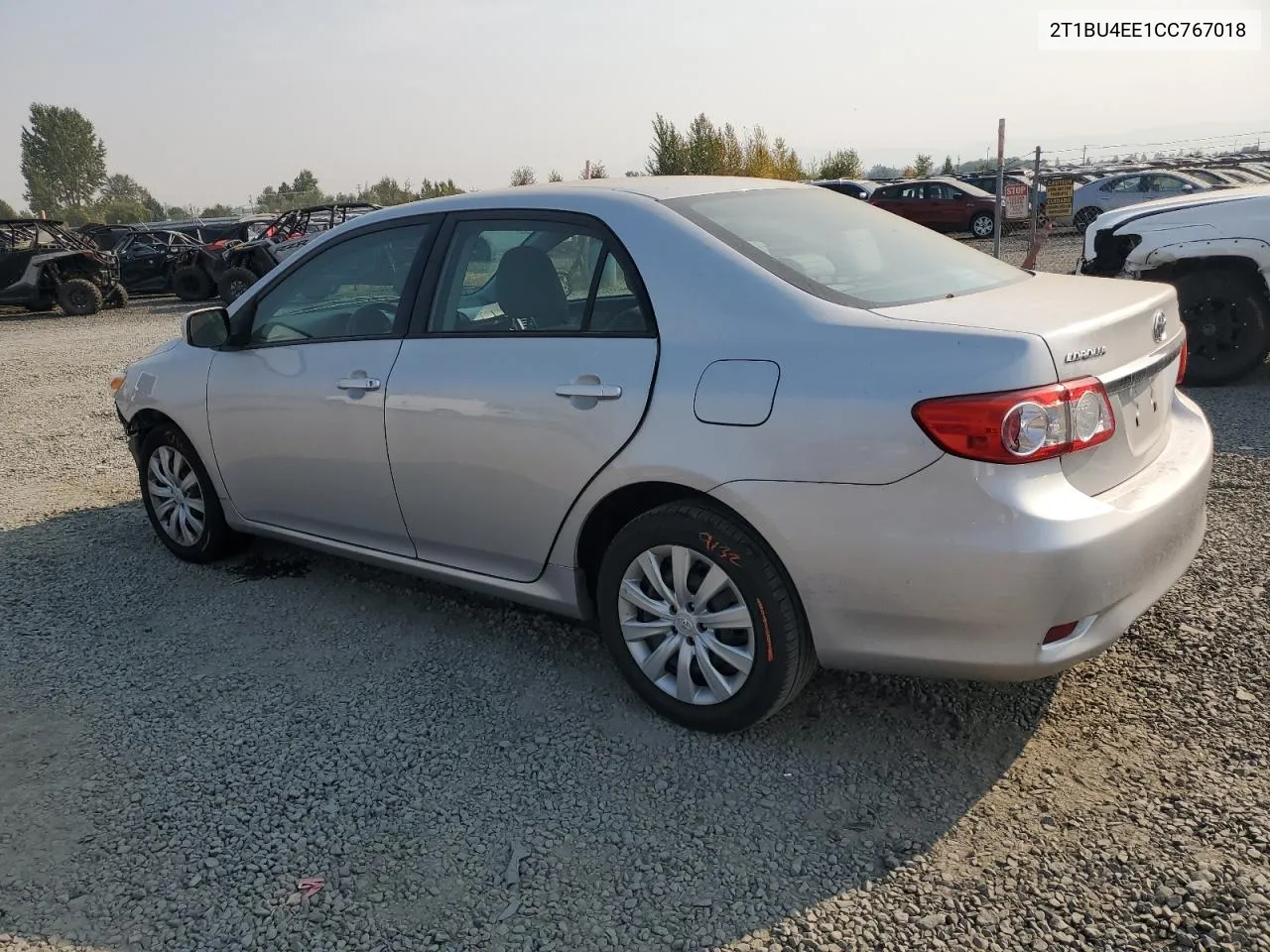 2012 Toyota Corolla Base VIN: 2T1BU4EE1CC767018 Lot: 70044704