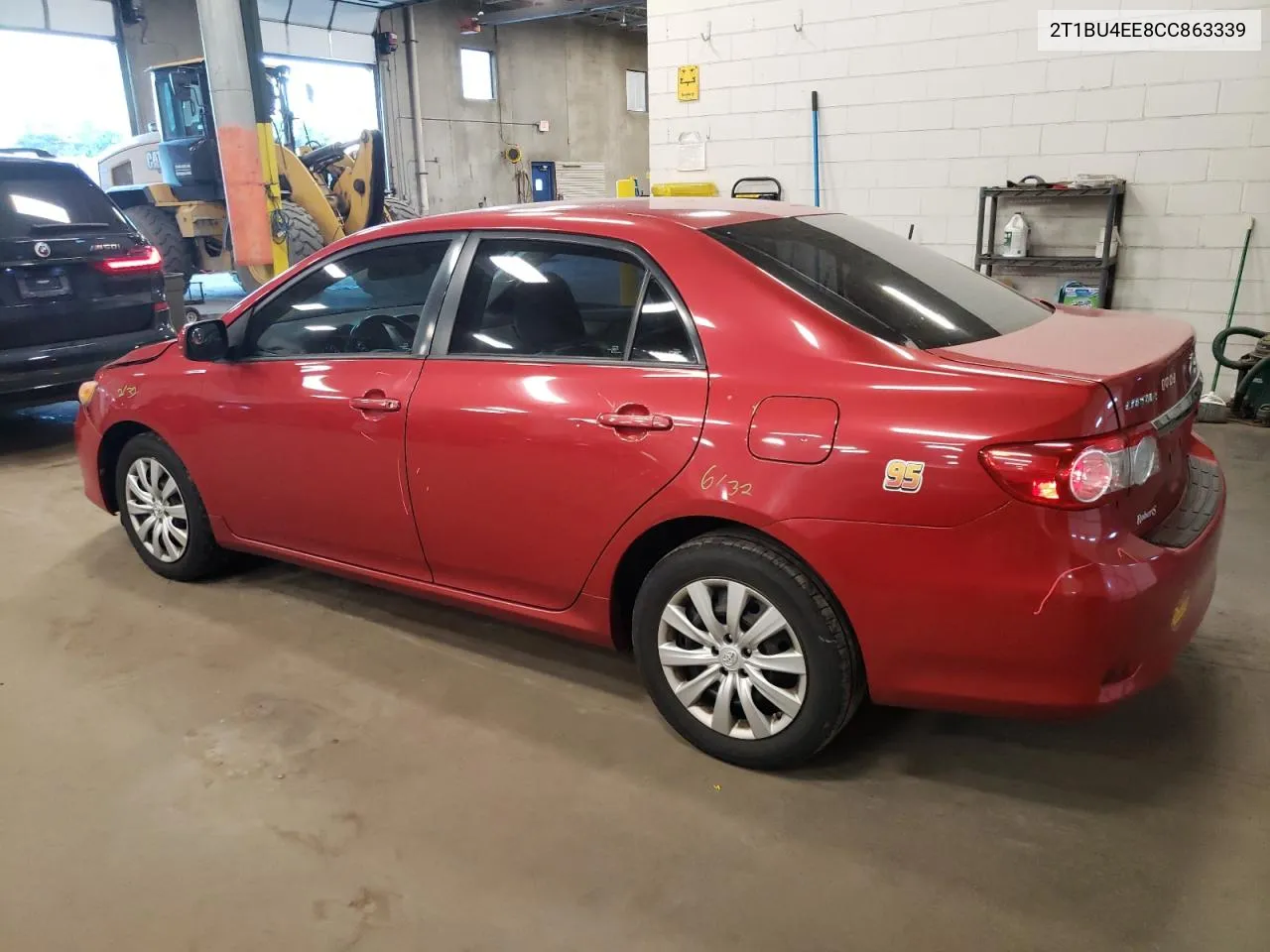 2012 Toyota Corolla Base VIN: 2T1BU4EE8CC863339 Lot: 70064654