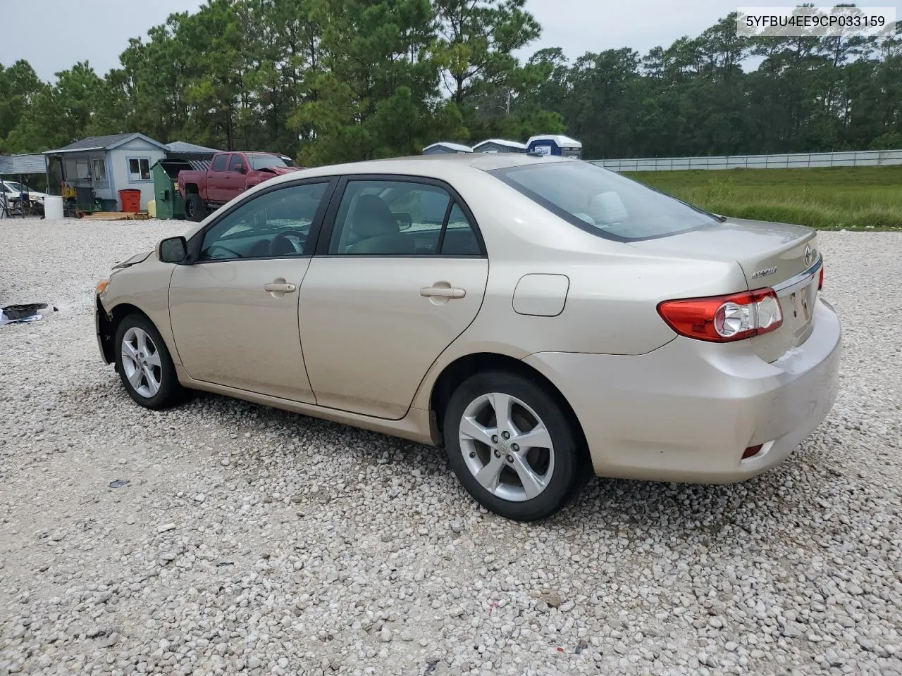 2012 Toyota Corolla Base VIN: 5YFBU4EE9CP033159 Lot: 70247194