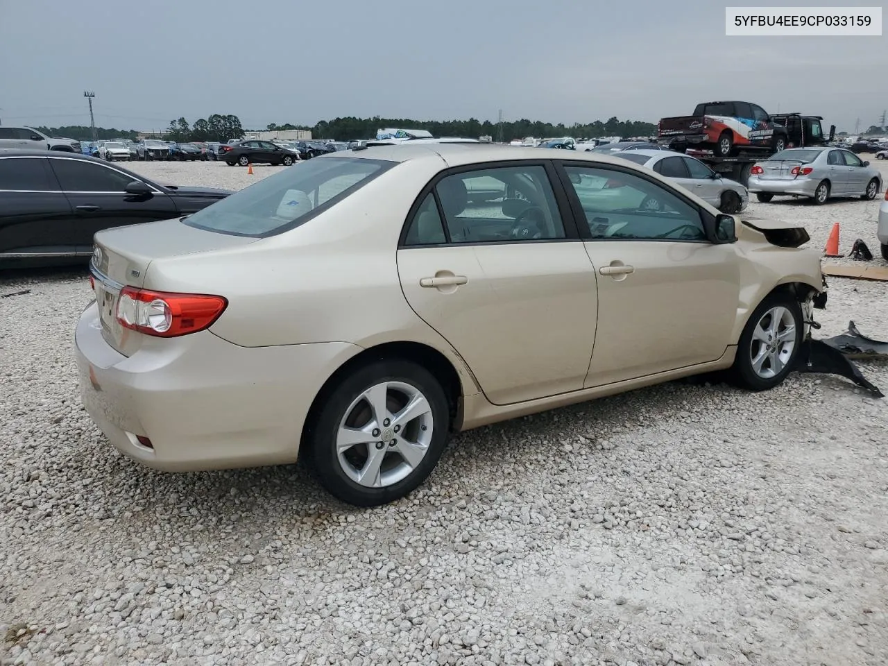 2012 Toyota Corolla Base VIN: 5YFBU4EE9CP033159 Lot: 70247194