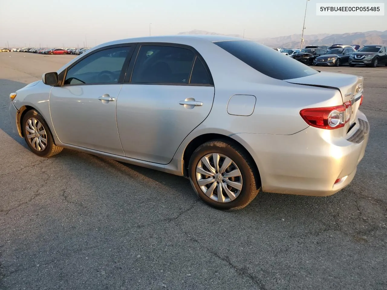 2012 Toyota Corolla Base VIN: 5YFBU4EE0CP055485 Lot: 70444034