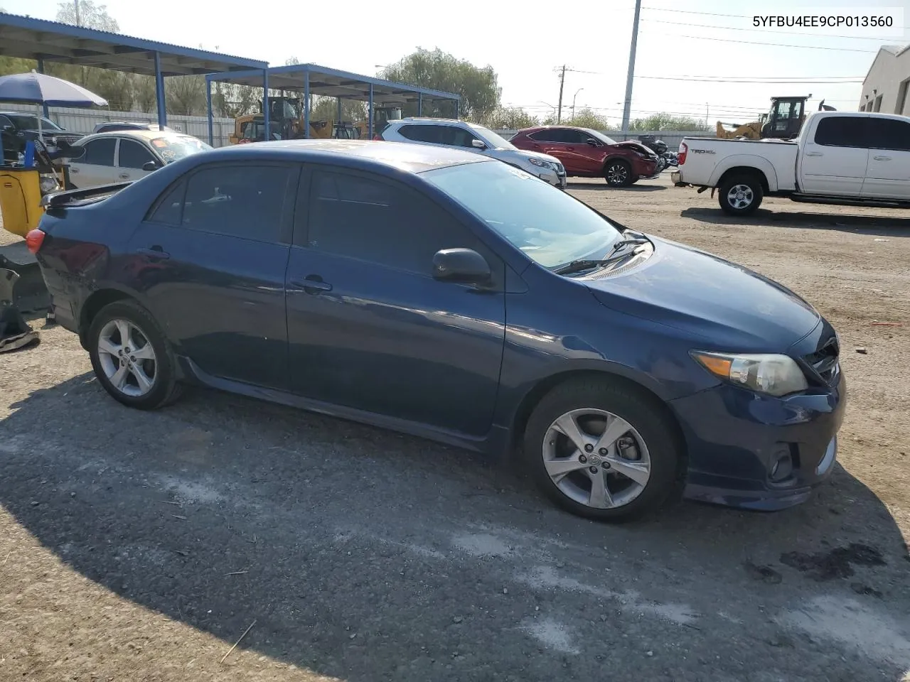 2012 Toyota Corolla Base VIN: 5YFBU4EE9CP013560 Lot: 70518974