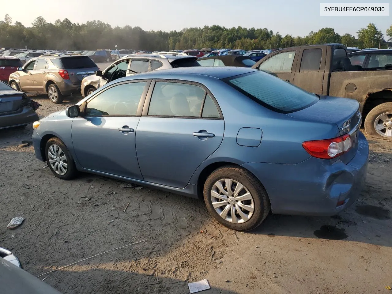 2012 Toyota Corolla Base VIN: 5YFBU4EE6CP049030 Lot: 70657264