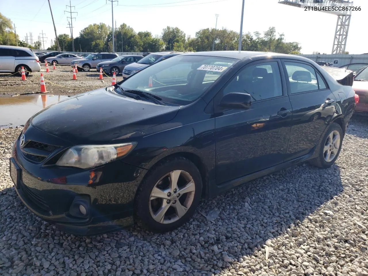 2T1BU4EE5CC867266 2012 Toyota Corolla Base