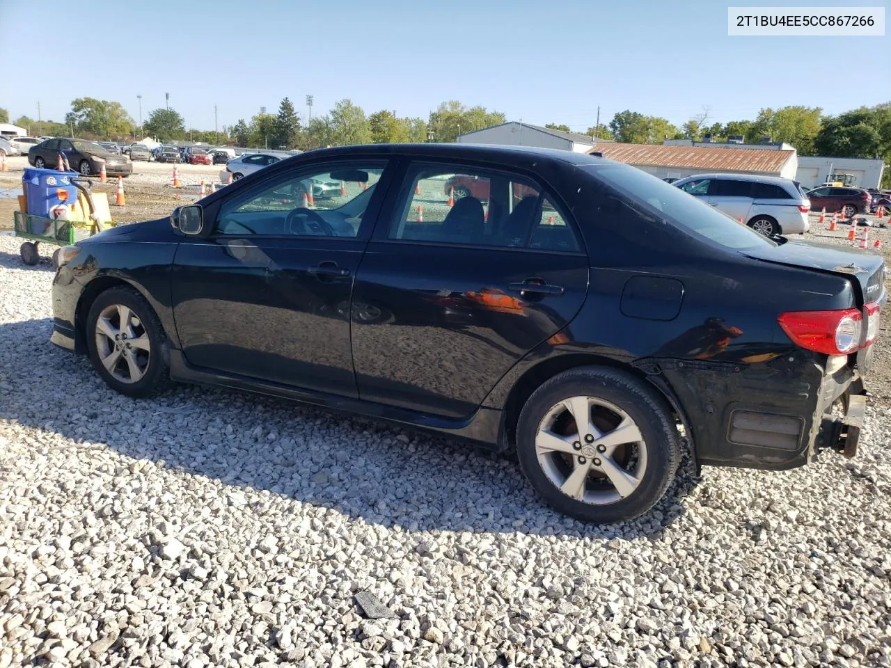 2012 Toyota Corolla Base VIN: 2T1BU4EE5CC867266 Lot: 70770704