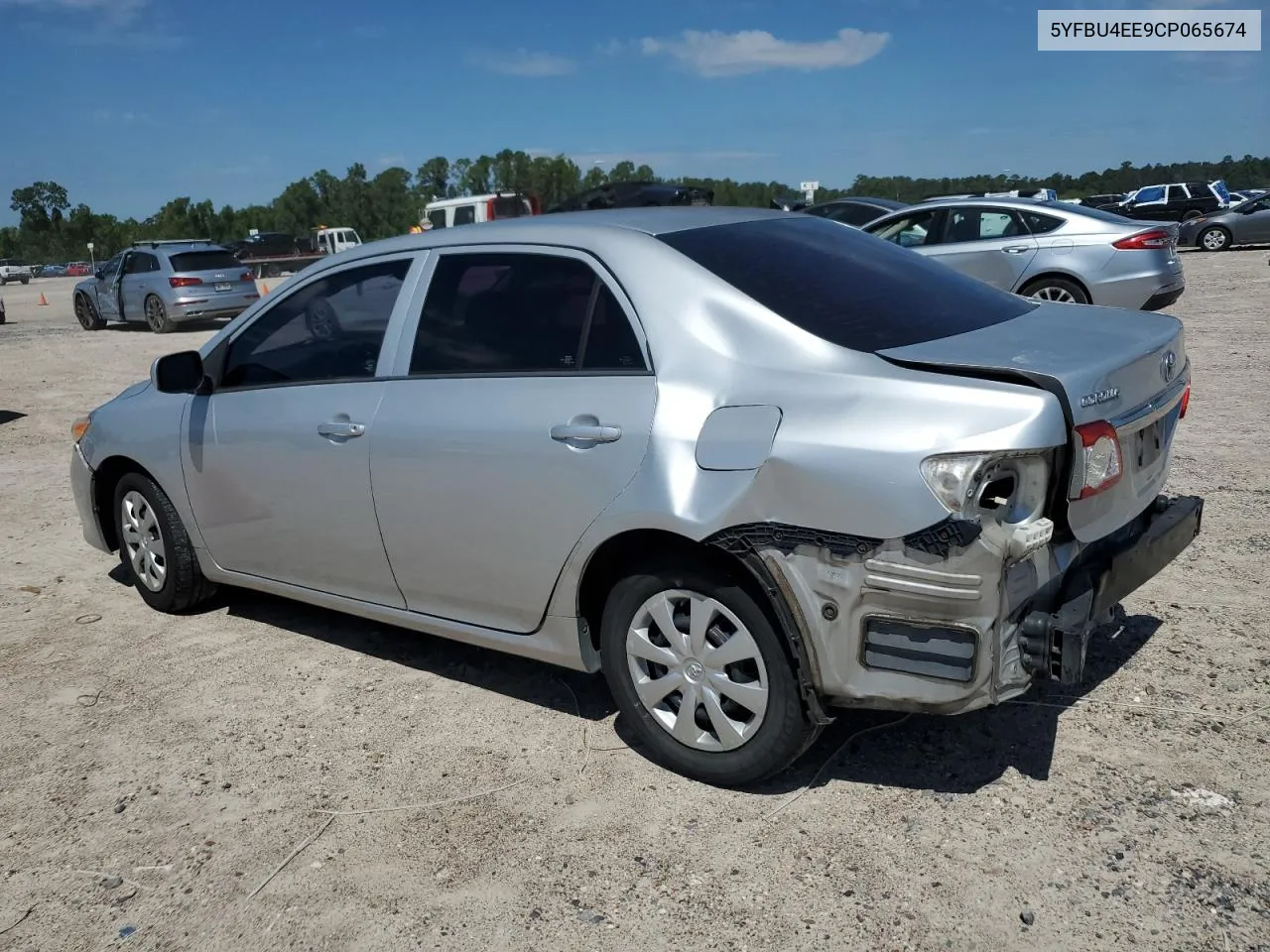 2012 Toyota Corolla Base VIN: 5YFBU4EE9CP065674 Lot: 70783074