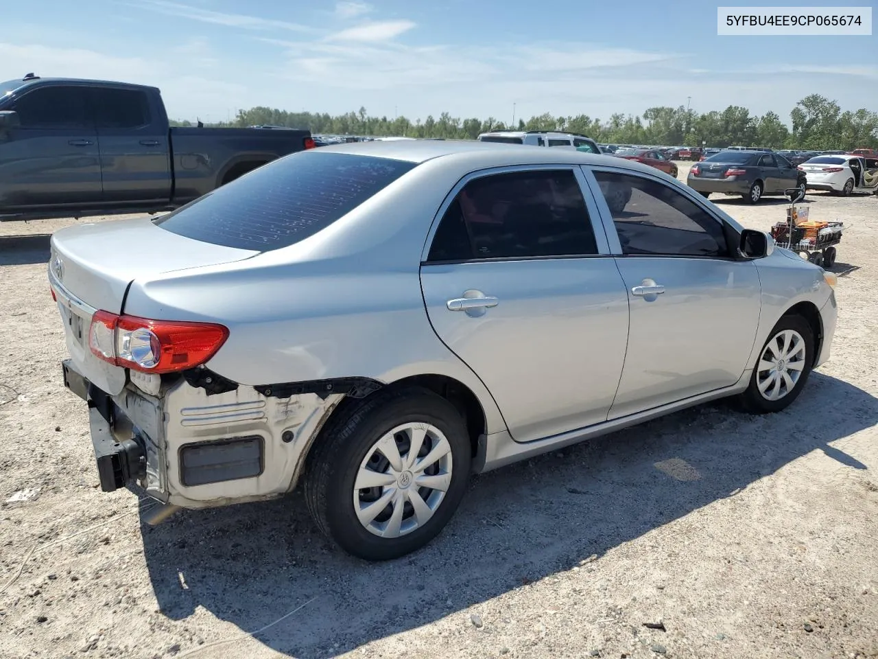 5YFBU4EE9CP065674 2012 Toyota Corolla Base