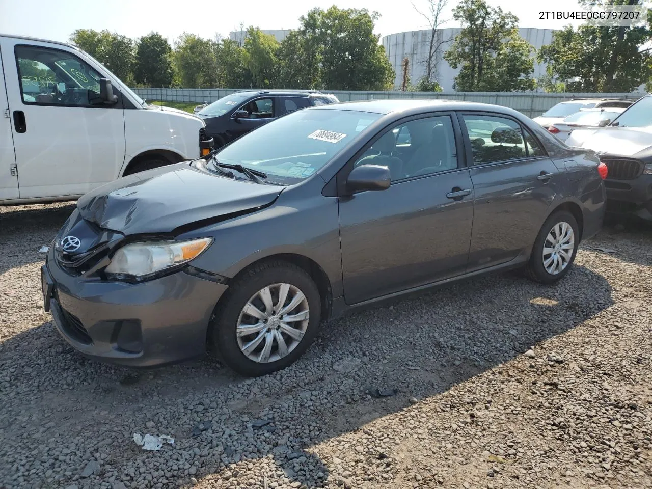 2012 Toyota Corolla Base VIN: 2T1BU4EE0CC797207 Lot: 70894954