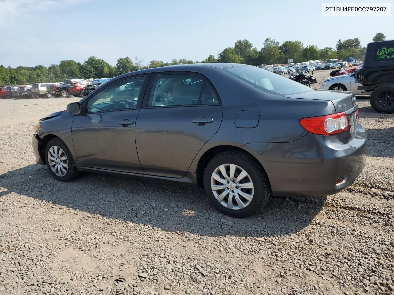 2012 Toyota Corolla Base VIN: 2T1BU4EE0CC797207 Lot: 70894954