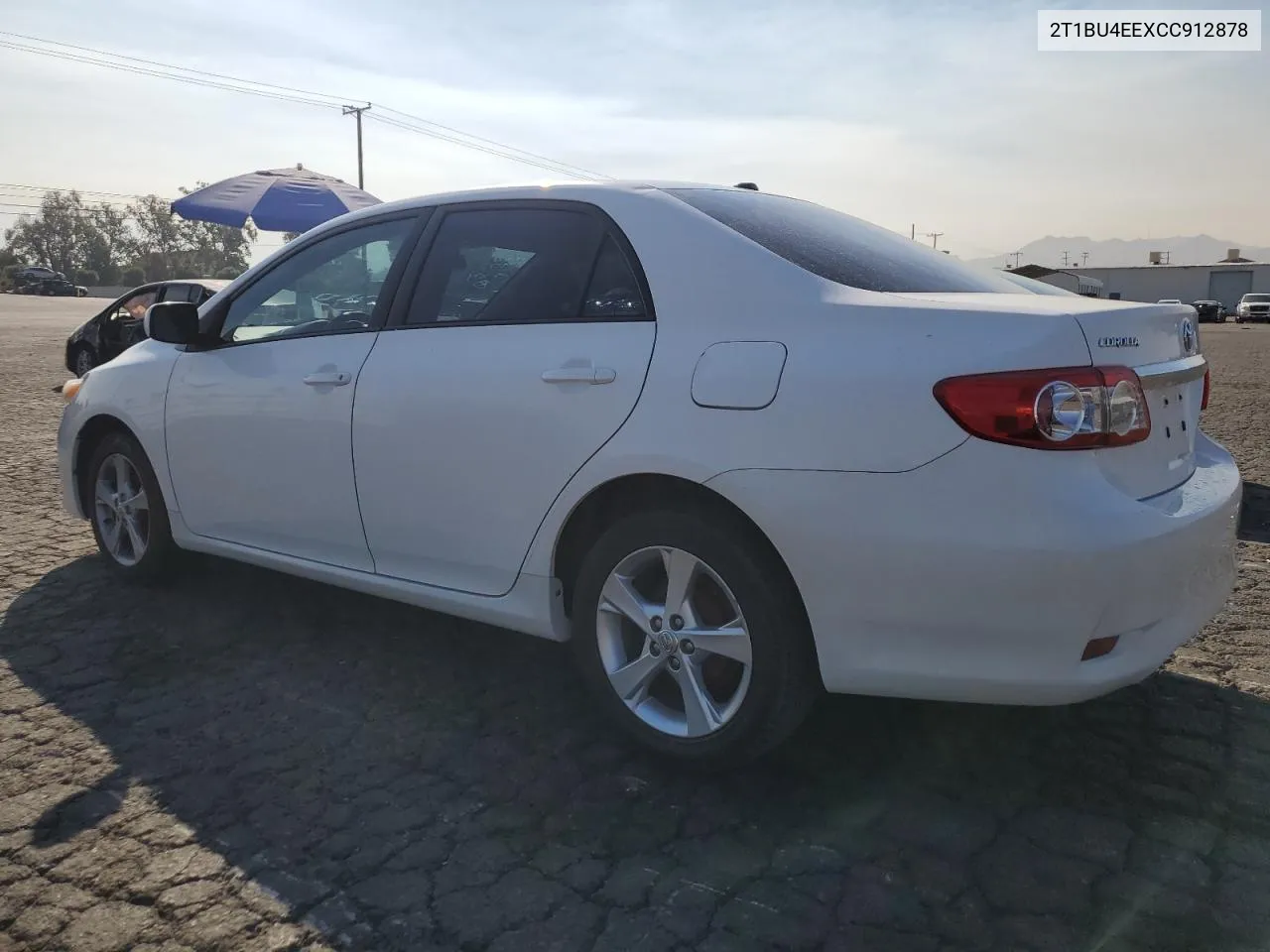 2T1BU4EEXCC912878 2012 Toyota Corolla Base