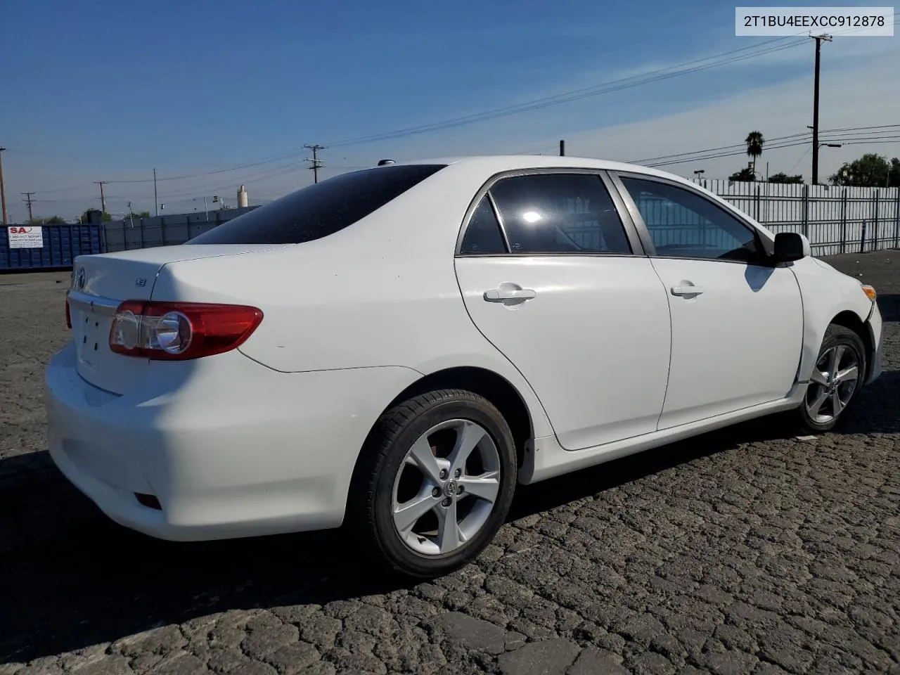 2T1BU4EEXCC912878 2012 Toyota Corolla Base