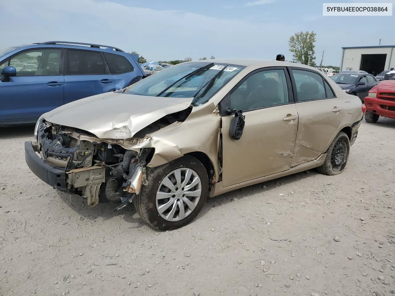 5YFBU4EE0CP038864 2012 Toyota Corolla Base