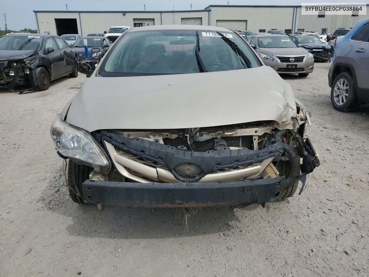 5YFBU4EE0CP038864 2012 Toyota Corolla Base