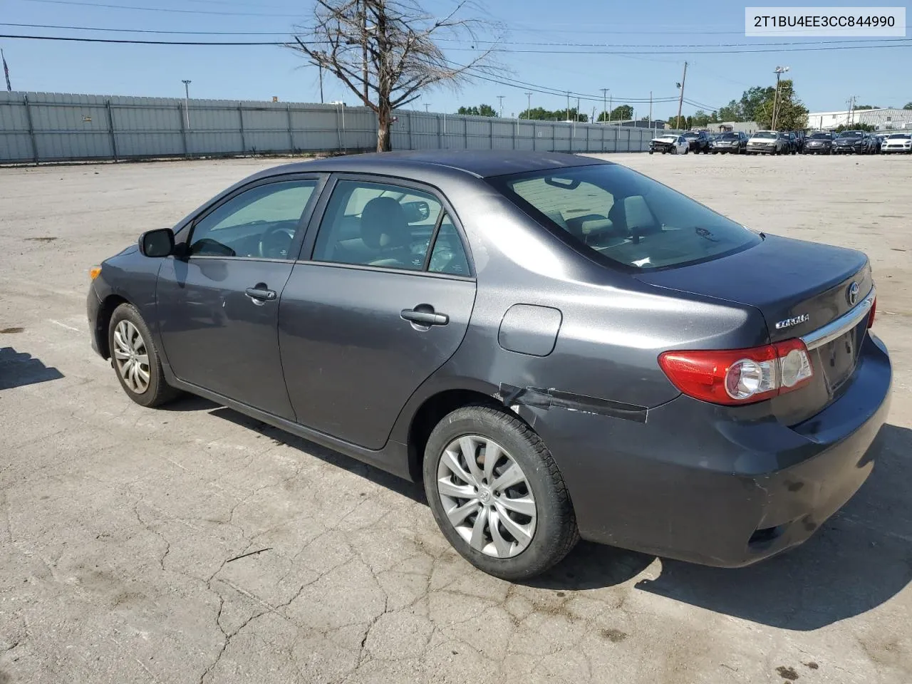 2T1BU4EE3CC844990 2012 Toyota Corolla Base