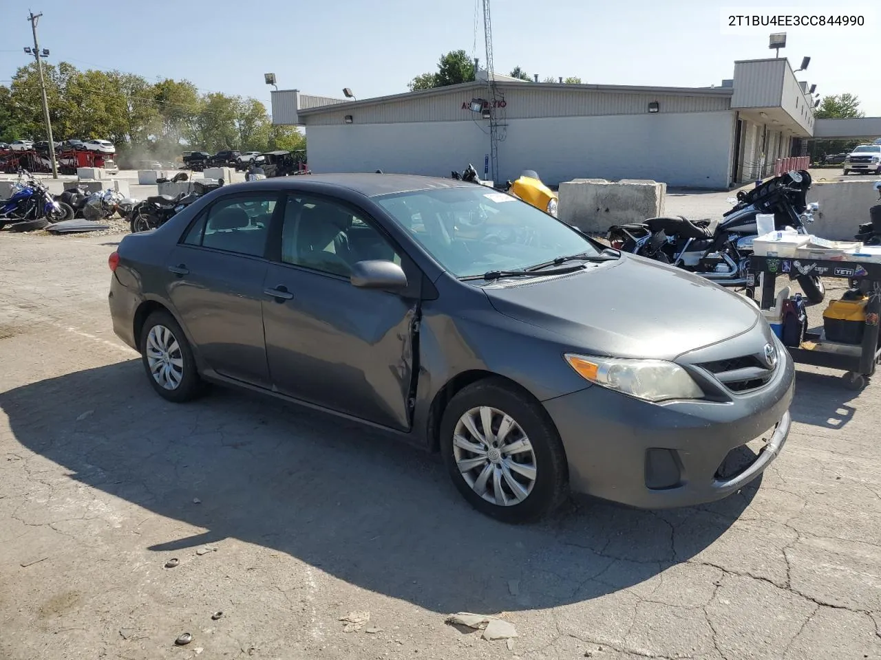 2012 Toyota Corolla Base VIN: 2T1BU4EE3CC844990 Lot: 71187534