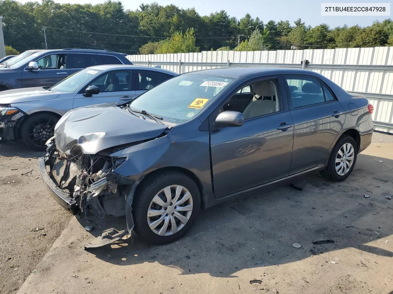 2T1BU4EE2CC847928 2012 Toyota Corolla Base