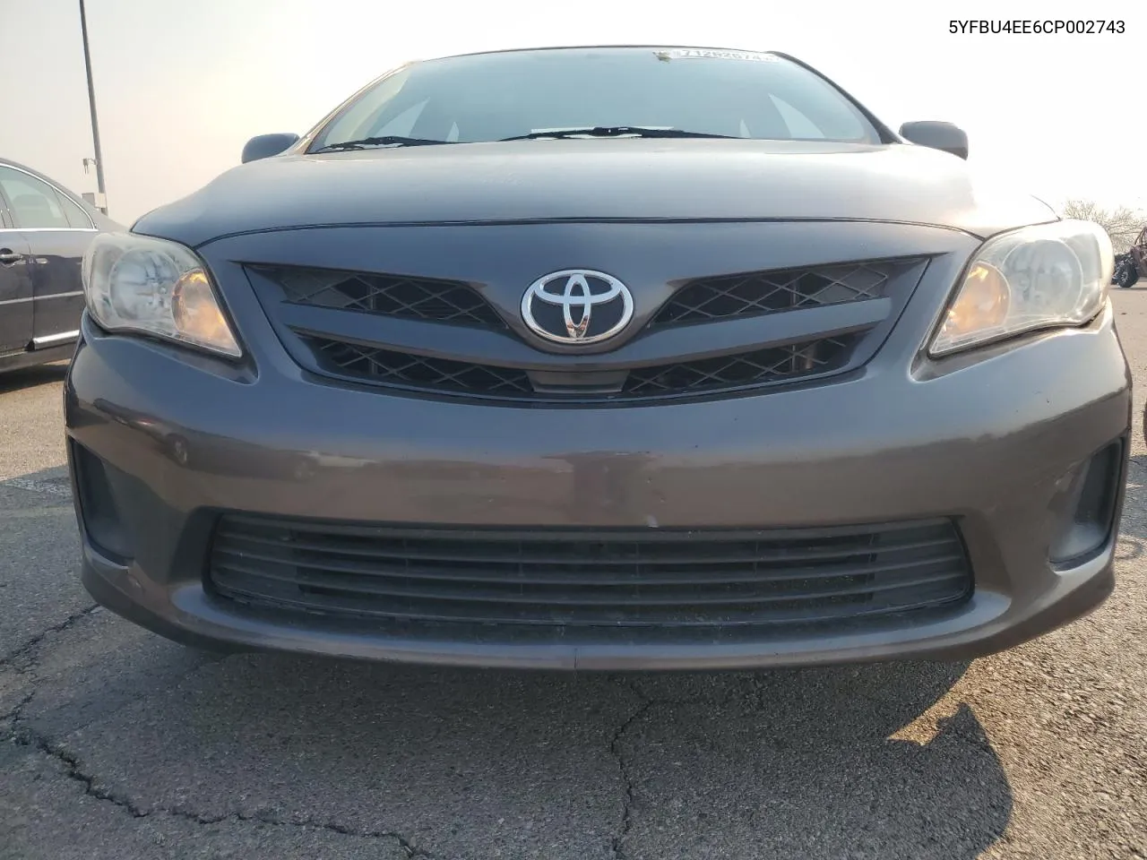 5YFBU4EE6CP002743 2012 Toyota Corolla Base