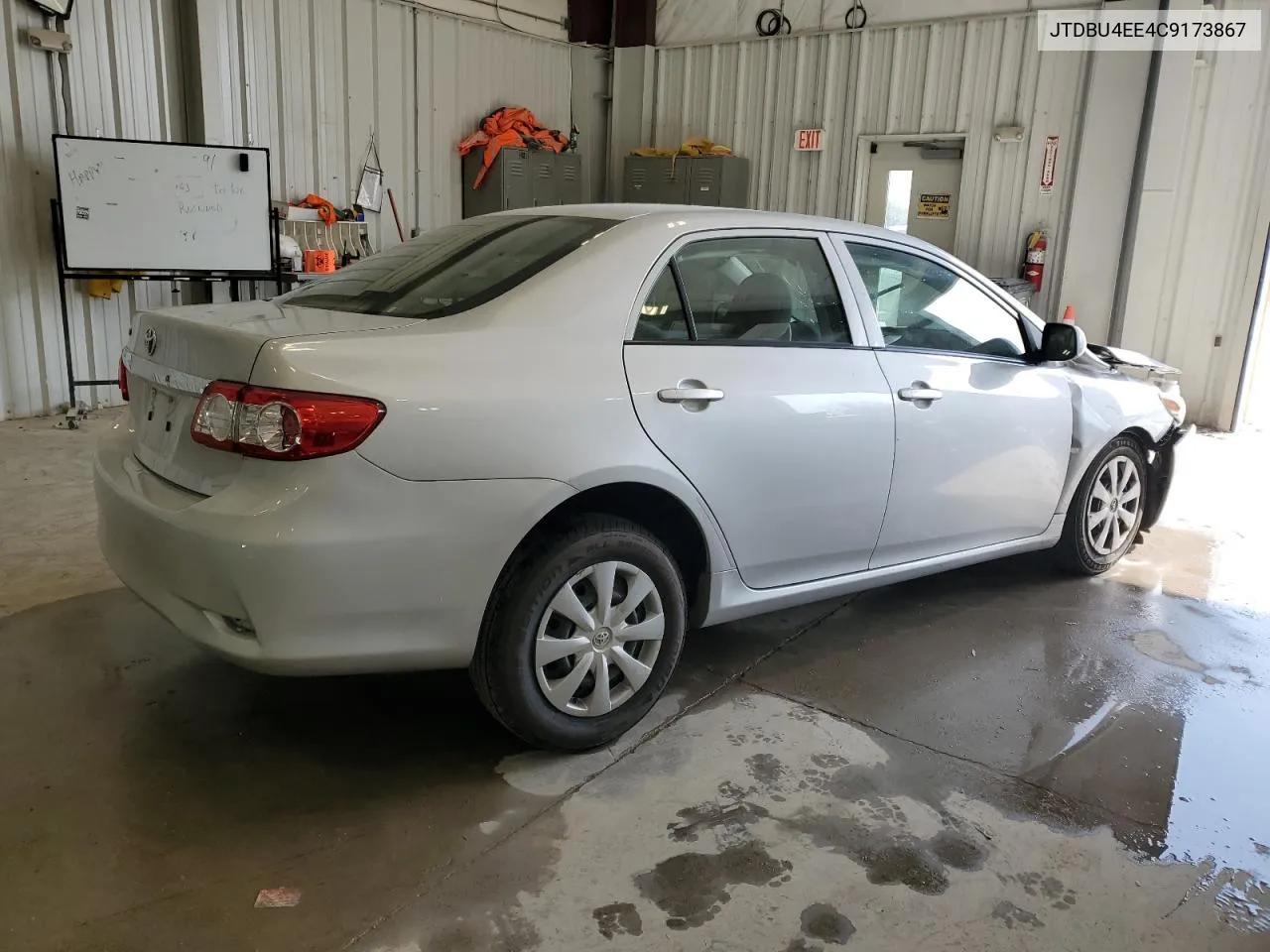 2012 Toyota Corolla Base VIN: JTDBU4EE4C9173867 Lot: 71303444