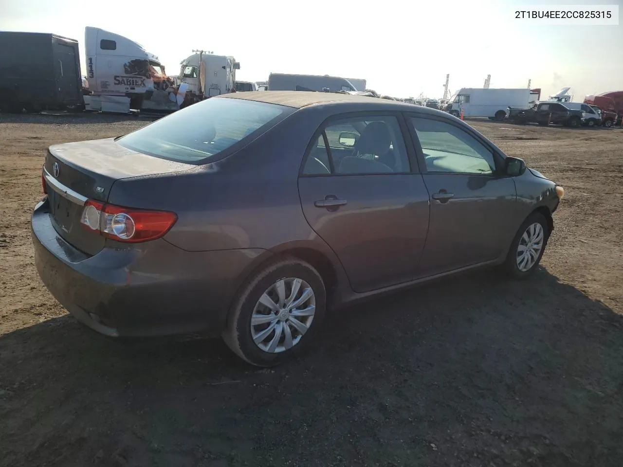 2T1BU4EE2CC825315 2012 Toyota Corolla Base