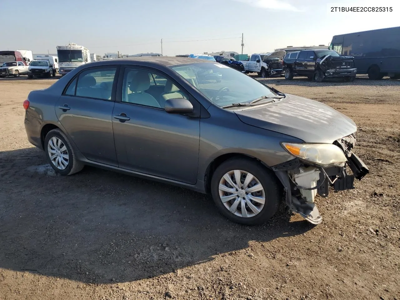 2012 Toyota Corolla Base VIN: 2T1BU4EE2CC825315 Lot: 71352814